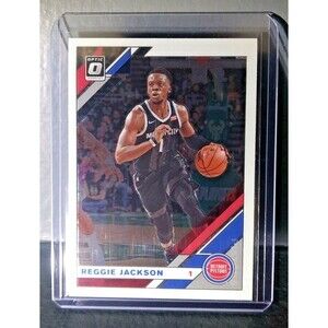 Reggie Jackson 2019-20 Panini Donruss Optic #106 Basketball Card
